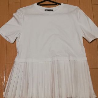 ザラ(ZARA)の[れぃらん様専用]ZARA  Tシャツ　白(Tシャツ(半袖/袖なし))