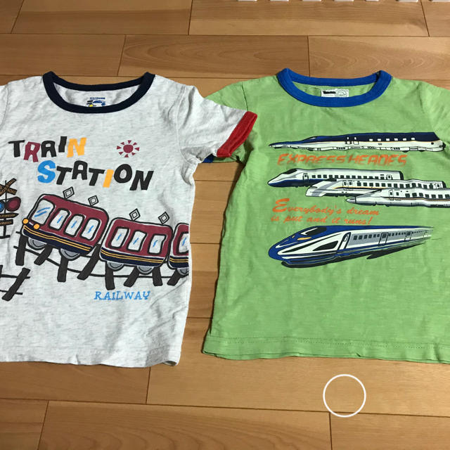 1枚です　マザウェイズ 電車新幹線　半袖　Tシャツ　12cm | フリマアプリ ラクマ