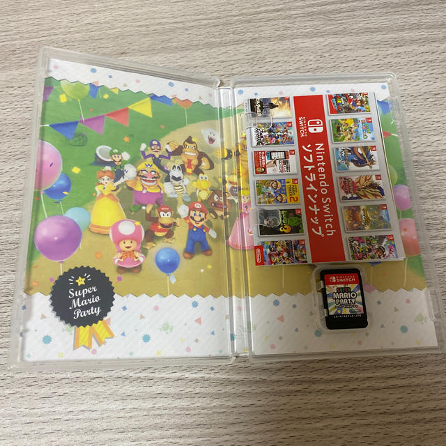 スーパー マリオパーティ Switch エンタメ/ホビーのゲームソフト/ゲーム機本体(家庭用ゲームソフト)の商品写真