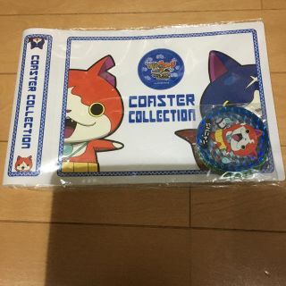 妖怪ウォッチ　ファイル&ミニコースター　ステッカー  カードダス　非売品カード　(キャラクターグッズ)