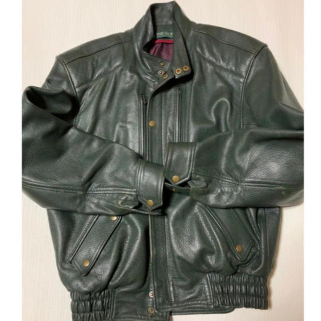 朝比奈様専用　ペアスロープ　ライダースジャケット メンズのジャケット/アウター(ライダースジャケット)の商品写真