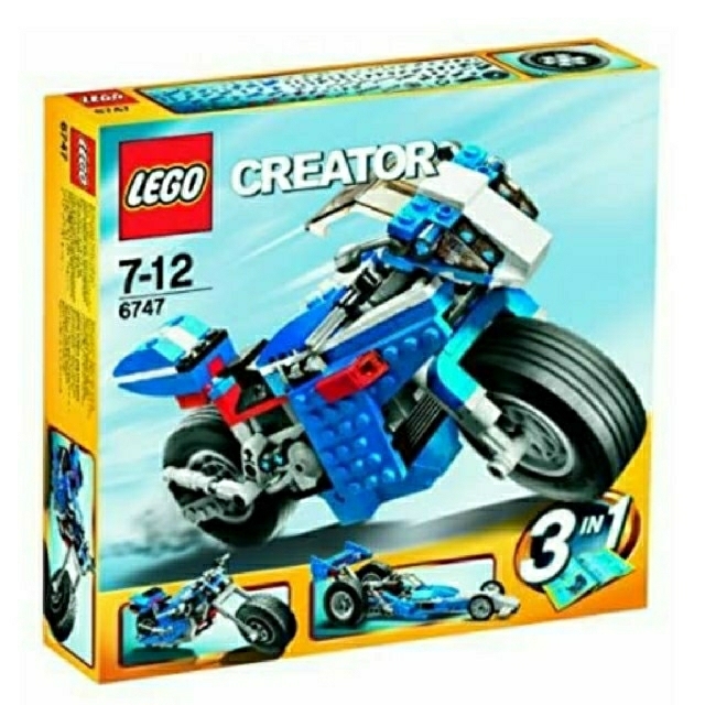Lego(レゴ)のレゴ★クリエイター レースライダー 6747 USED 人気 激レア キッズ/ベビー/マタニティのおもちゃ(知育玩具)の商品写真