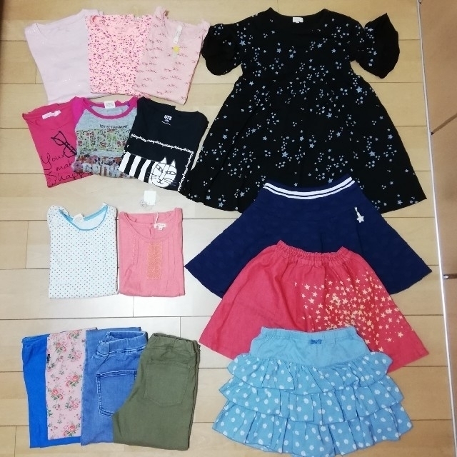 女の子  まとめ売り  140cm  16点 キッズ/ベビー/マタニティのキッズ服女の子用(90cm~)(その他)の商品写真