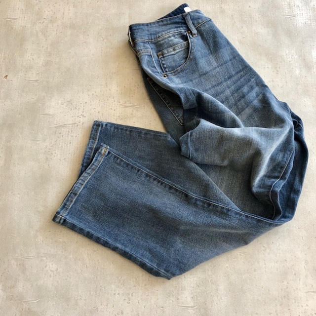 新品タグつき aries　stretch　denim