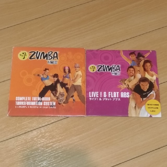 Zumba(ズンバ)のZUMBA DVD ４枚組 エンタメ/ホビーのDVD/ブルーレイ(スポーツ/フィットネス)の商品写真