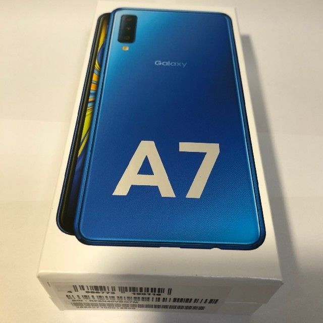 【新品未開封】Galaxy A7 ブルー