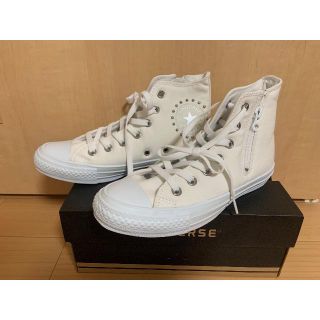 コンバース(CONVERSE)のCONVERSE ハイカット ホワイト (23.5) (スニーカー)