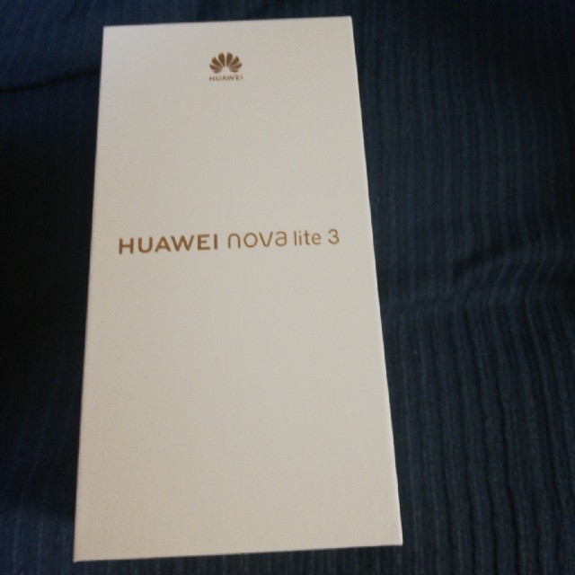 HUAWEI　Nova　lite 3 ブルー　未開封