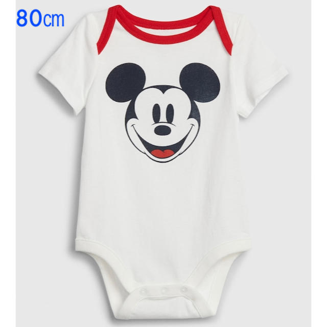 babyGAP(ベビーギャップ)の🌈『新品』babyGap×Disney 半袖ボディ 80㎝ キッズ/ベビー/マタニティのベビー服(~85cm)(肌着/下着)の商品写真