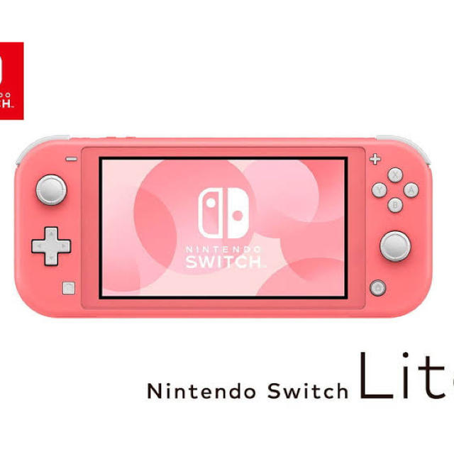 希少 黒入荷！ - Switch Nintendo Nintendo コーラルピンク Lite Switch 携帯用ゲーム機本体