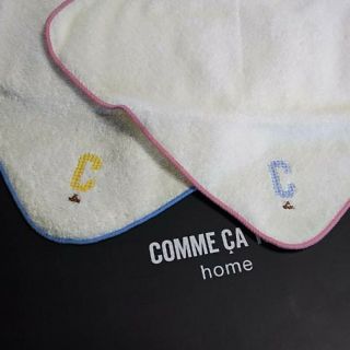 コムサイズム(COMME CA ISM)のハンドタオル　新品★COMME CA ISM コムサ  2枚セット  昭和西川(タオル/バス用品)