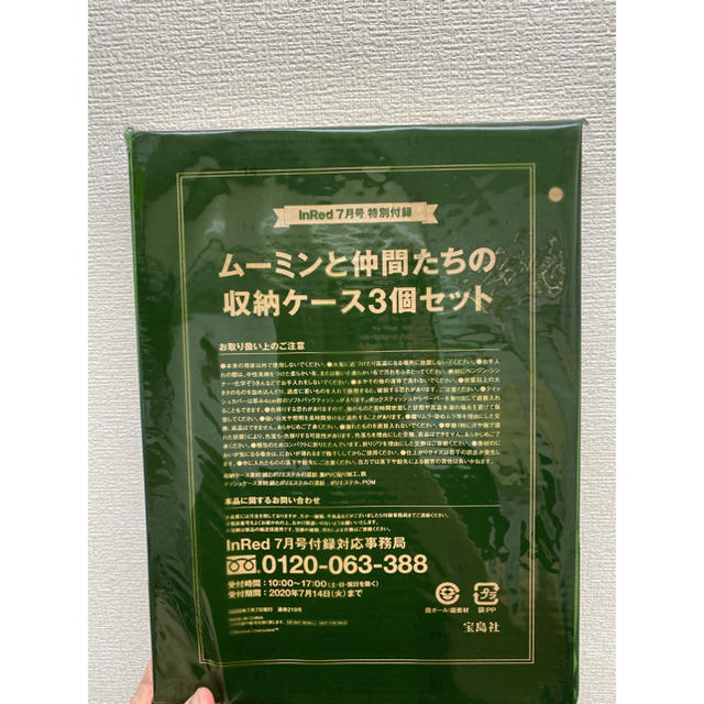 宝島社(タカラジマシャ)のInRed 付録のみ インテリア/住まい/日用品の収納家具(その他)の商品写真