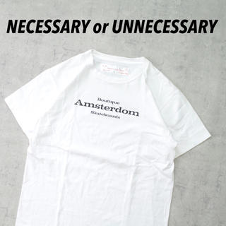 アクネ(ACNE)のNECESSARY or UNNECESSARY ナウン 日本製 sk8 レア(Tシャツ/カットソー(半袖/袖なし))