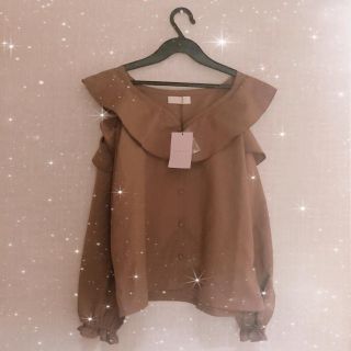 エブリン(evelyn)の♡♡ アンミール トップス brown ♡♡(カットソー(長袖/七分))