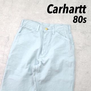 カーハート(carhartt)の80s Miss Carhartt カーハート ペインターパンツ 織りタグ レア(ワークパンツ/カーゴパンツ)