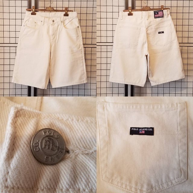 POLO RALPH LAUREN(ポロラルフローレン)のPOLO JEANS RALPH LAUREN Denim shorts デニム メンズのパンツ(ショートパンツ)の商品写真