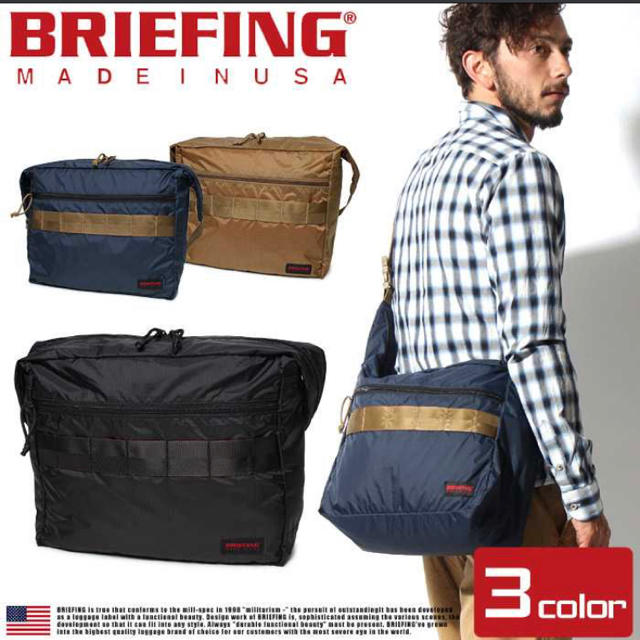 BRIEFING(ブリーフィング)のBRIEFING ブリーフィング PACKABLE SHOULDER メンズのバッグ(ショルダーバッグ)の商品写真