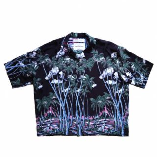 DAIRIKU Aloha shirt Black 20ss ダイリク アロハ