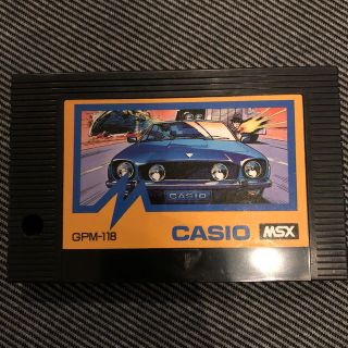 カシオ(CASIO)のMSX用ソフト　カーファイター(PCゲームソフト)