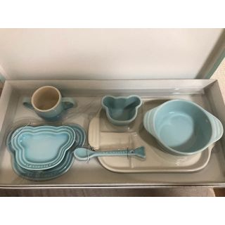 ルクルーゼ(LE CREUSET)のル・クルーゼ　ベビー食器セット(離乳食器セット)