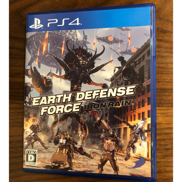 EARTH DEFENSE FORCE： IRON RAIN（アース ディフェン エンタメ/ホビーのゲームソフト/ゲーム機本体(家庭用ゲームソフト)の商品写真