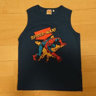 ジーユー(GU)のGU MARVEL ジーユー マーベル スパイダーマン タンクトップ 150(Tシャツ/カットソー)