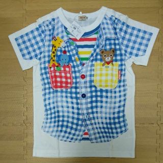 ミキハウス(mikihouse)のミキハウス だまし絵 Tシャツ 120(Tシャツ/カットソー)