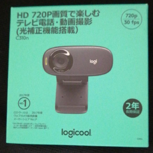 ロジクール C310n ウェブカメラ 新品未使用 スマホ/家電/カメラのPC/タブレット(PC周辺機器)の商品写真
