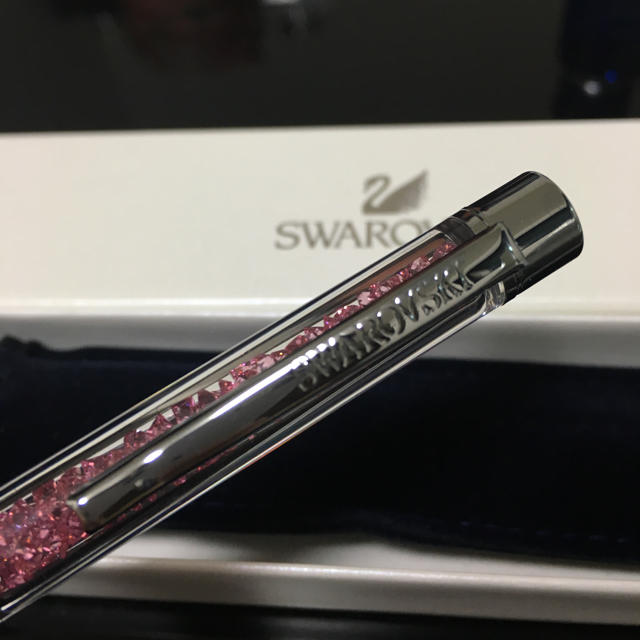 SWAROVSKI(スワロフスキー)のスワロフスキー♡ペン♡ピンクキラキラ インテリア/住まい/日用品の文房具(その他)の商品写真