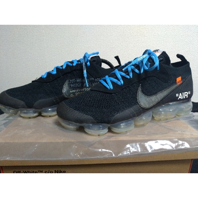 OFF-WHITE NIKE AIR VAPORMAX BLACK 29.0cm