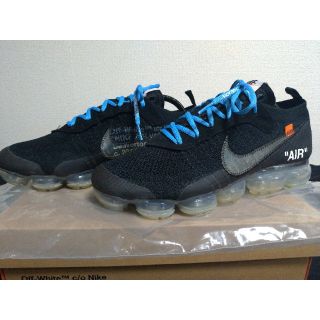 ナイキ(NIKE)のOFF-WHITE NIKE AIR VAPORMAX BLACK 29.0cm(スニーカー)