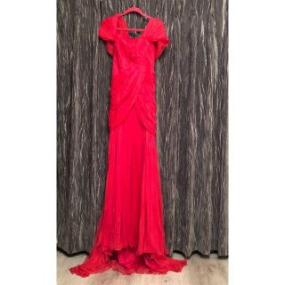 タダシショウジ(TADASHI SHOJI)の定価20万 TADASHI SHOJI タダシショージ シルクロングドレス 6(ロングドレス)