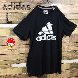 アディダス(adidas)の【激レア】アディダス adidas ビックロゴ Tシャツ L(Tシャツ/カットソー(半袖/袖なし))