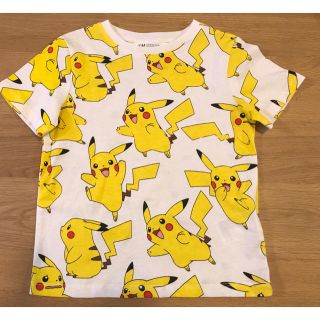 エイチアンドエム(H&M)のふーたん様専用☆ ピカチュウ　Tシャツ　新品未使用(Tシャツ/カットソー)