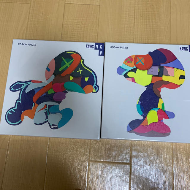 新品未開封　KAWS パズル 2種類セット NGV