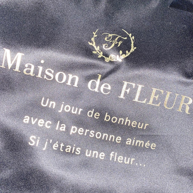 Maison de FLEUR(メゾンドフルール)のメゾンドフルール ダブルリボントートバッグ【♥タイムセール♥】 レディースのバッグ(トートバッグ)の商品写真