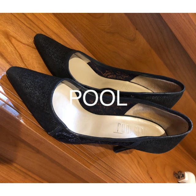 POOL SIDE(プールサイド)のPOOL SIDEレースパンプス👠 レディースの靴/シューズ(ハイヒール/パンプス)の商品写真