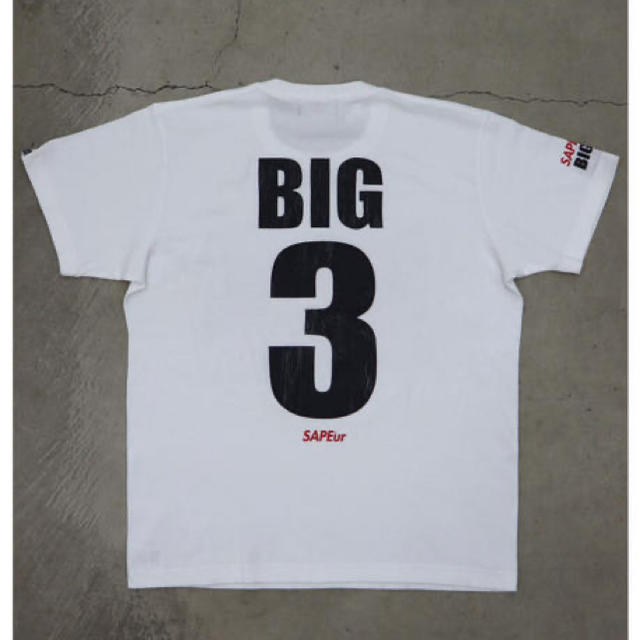 即完売★SAPEUR BIG3 Tee ホワイト XXLサイズ 1