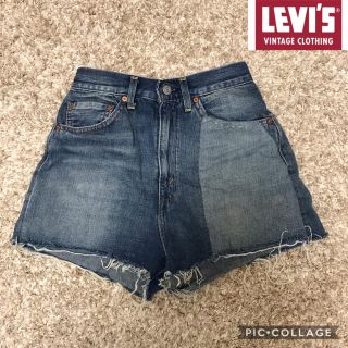 リーバイス(Levi's)のLVC701 レディース　カットオフショーツ　デニムショートパンツ(ショートパンツ)