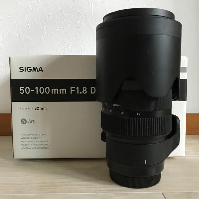 SIGMA(シグマ)のSigma 50-100mm f1.8 canon efマウント スマホ/家電/カメラのカメラ(レンズ(ズーム))の商品写真