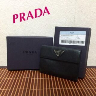 プラダ(PRADA)のPRADA サフィアーノ  折財布(財布)