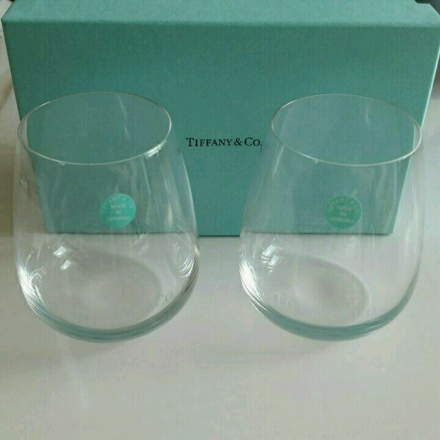 Tiffany & Co.(ティファニー)のTIFFANY　グラス　ペアセット インテリア/住まい/日用品のキッチン/食器(グラス/カップ)の商品写真