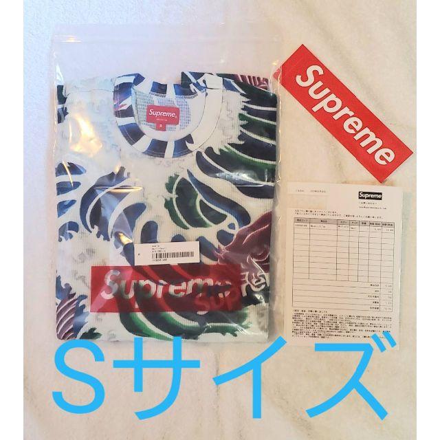 Supreme(シュプリーム)のSupreme Waves L/S Top Sサイズ シュプリーム 20ss メンズのトップス(Tシャツ/カットソー(七分/長袖))の商品写真