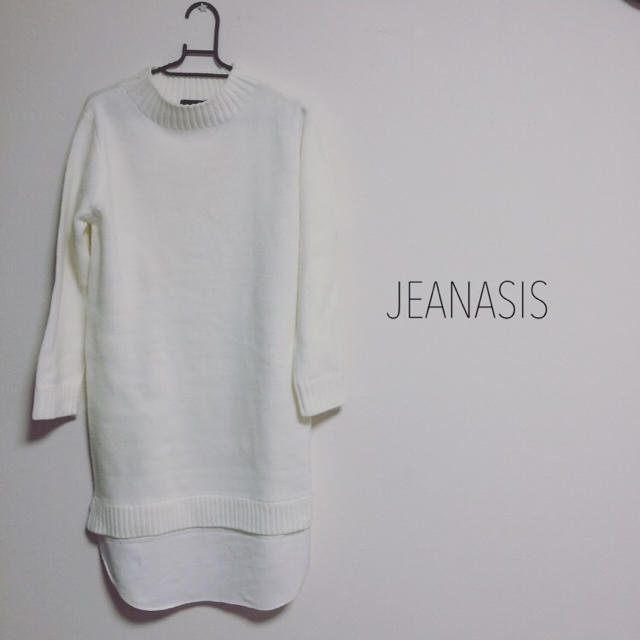 JEANASIS(ジーナシス)のjeanasis◇ロングニットワンピース レディースのワンピース(ひざ丈ワンピース)の商品写真