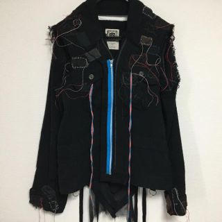 アンダーカバー(UNDERCOVER)のundercover SCAB期 03ss ジャケット(ライダースジャケット)