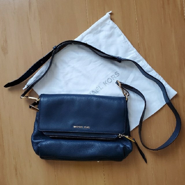 Michael Kors(マイケルコース)の【MICHAEL KORS】【美品】【ネイビー】ショルダーバック レディースのバッグ(ショルダーバッグ)の商品写真