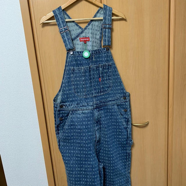 Supreme(シュプリーム)のsupreme jacquard logos denim overalls  メンズのパンツ(サロペット/オーバーオール)の商品写真