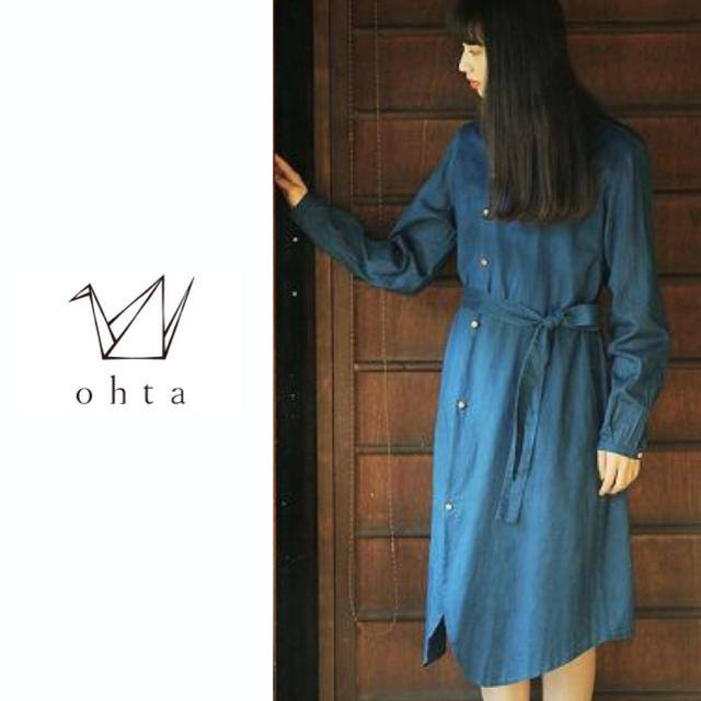 ohta（オオタ）|indigo long shirt（インディゴロングシャツ）