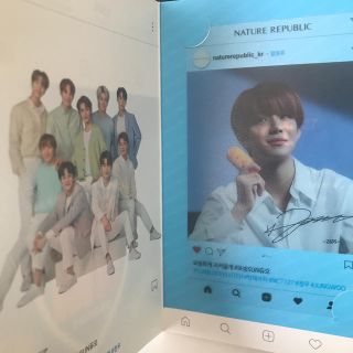 ネイチャーリパブリック(NATURE REPUBLIC)のネイチャーリパブリック　nct127ジョンウ　トレカ(K-POP/アジア)