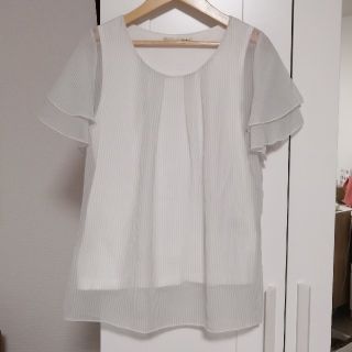 アナイ(ANAYI)のシフォン　Tシャツ　ブラウス(シャツ/ブラウス(半袖/袖なし))